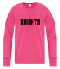 Knights Lettering Logo Long Sleeve